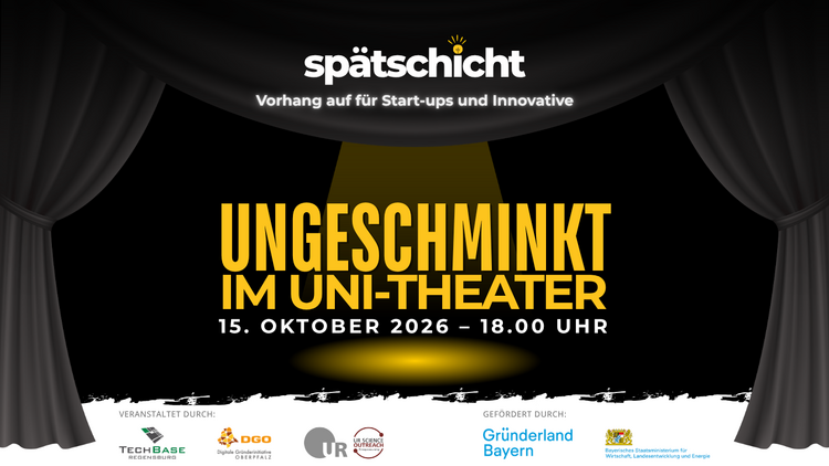 Spätschicht 2026: Ungeschminkt im Uni-Theater am 15. Oktober um 18 Uhr