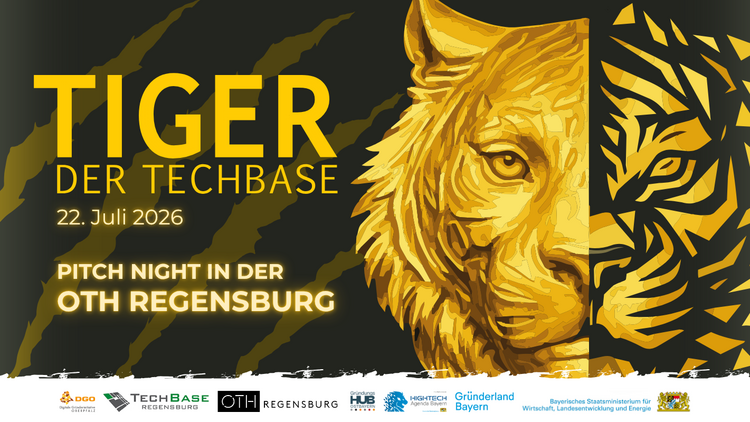 Tiger der TechBase am 22. Juli 2026 in der OTH Regensburg