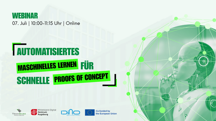 Webinar zum Thema Maschinelles Lernen am 7. Juli um 10 Uhr.